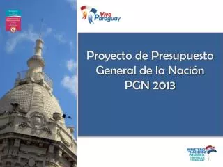 Proyecto de Presupuesto General de la Nación PGN 2013