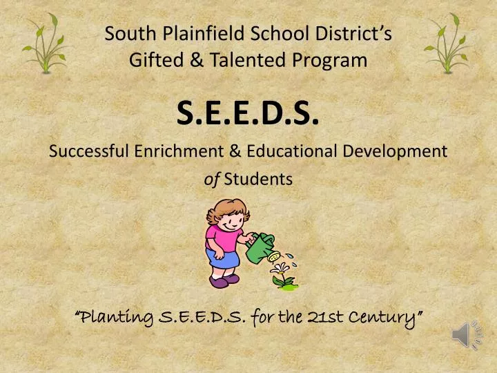 south plainfield school district s gifted talented program