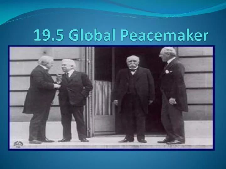 19 5 global peacemaker