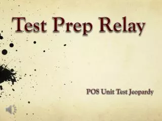 Test Prep Relay
