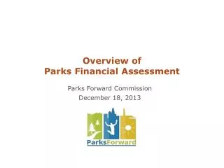 Parks Forward Commission December 18, 2013