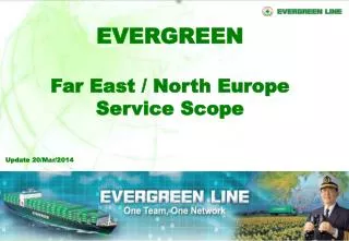 EVERGREEN Far East / North Europe Service Scope