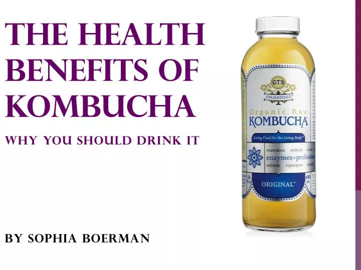 the health benefits of kombucha