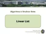 Line listing