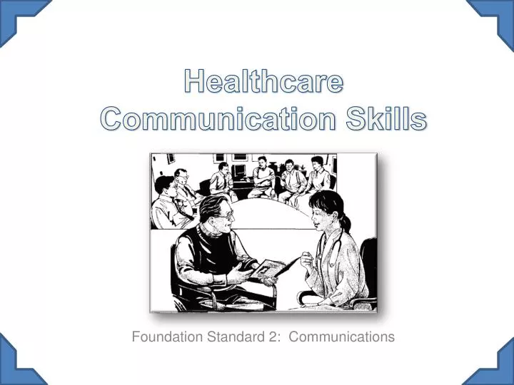 healthcare communication skills