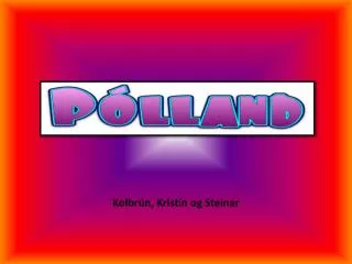 kolbr n krist n og steinar