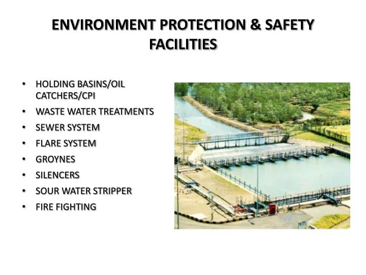 environment protection safety facilities