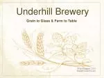 Underhill Brewery - slide 1