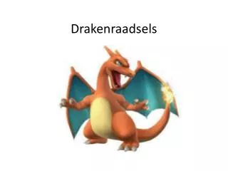 drakenraadsels