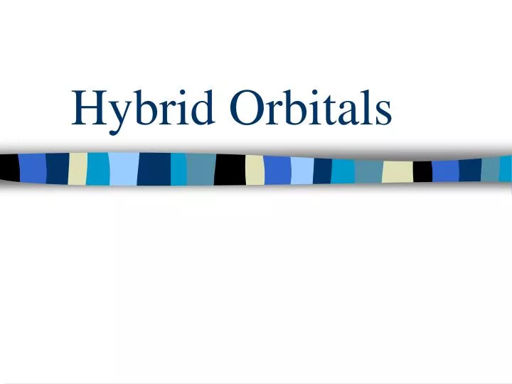 hybrid orbitals