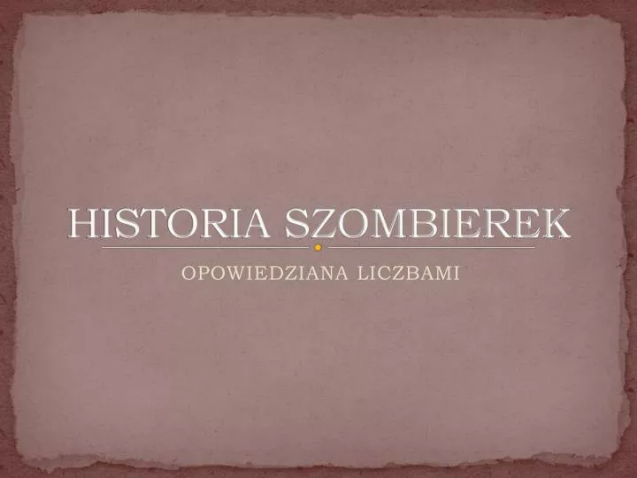 historia szombierek