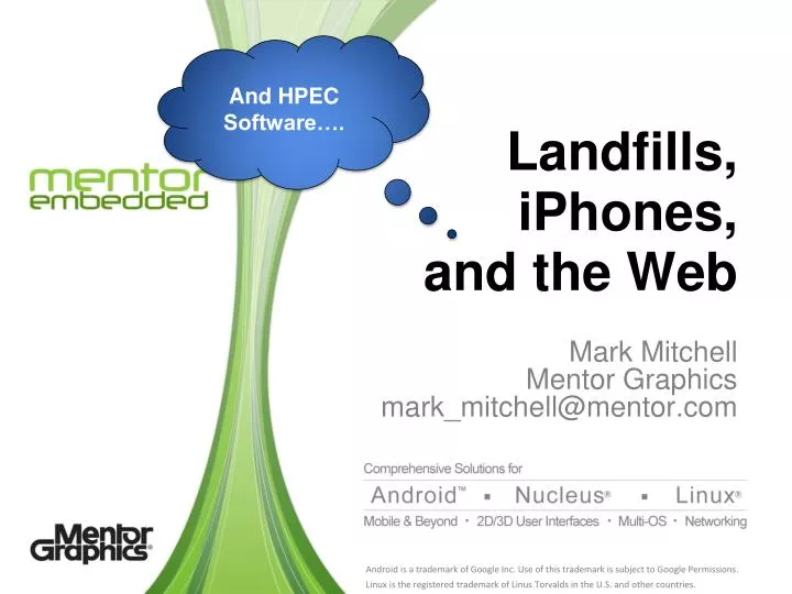 landfills iphones and the web