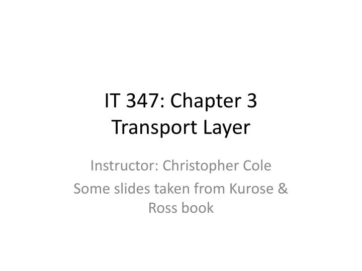 it 347 chapter 3 transport layer