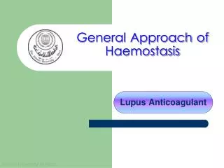 Lupus Anticoagulant