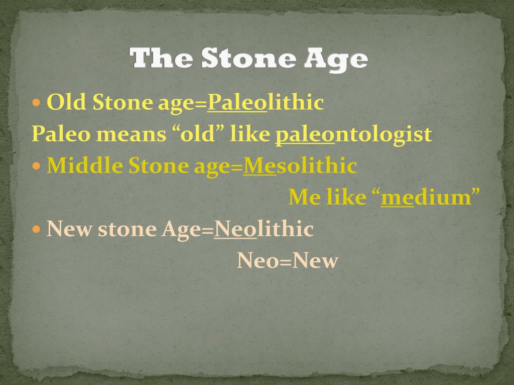 PPT - The Stone Age PowerPoint Presentation, free download - ID:2136666