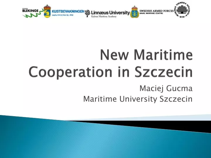 new maritime cooperation in szczecin