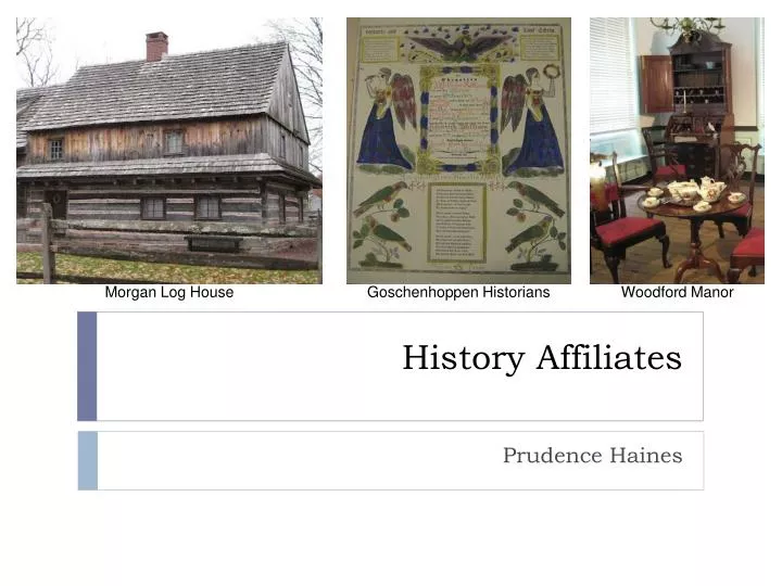 history affiliates