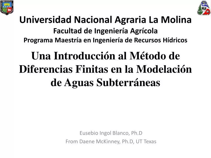 eusebio ingol blanco ph d from daene mckinney ph d ut texas