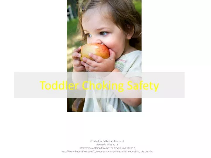 toddler choking safety