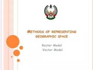 Methods of representing geographic space