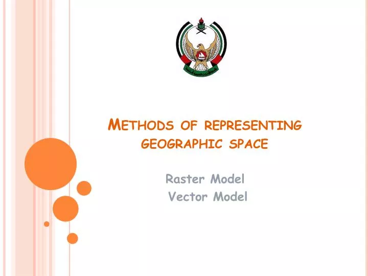 methods of representing geographic space