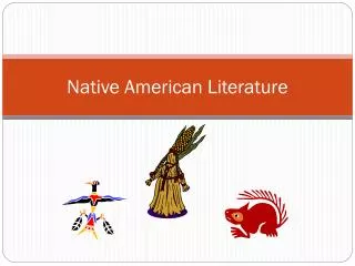 native american literature