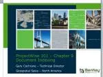 ProjectWise 101 – Chapter 9 Document Indexing - slide 1