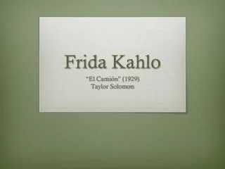 frida kahlo