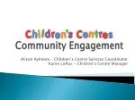 Community Engagement - slide 1