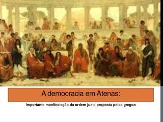 a democracia em atenas
