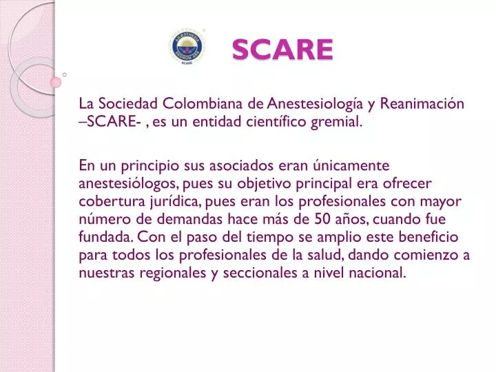 scare