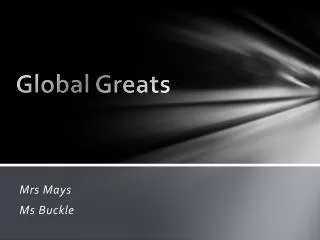 Global Greats