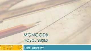 MongoDB NoSQL series