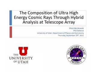 The Composition of Ultra High Energy Cosmic Rays Through Hybrid Analysis at Telescope Array