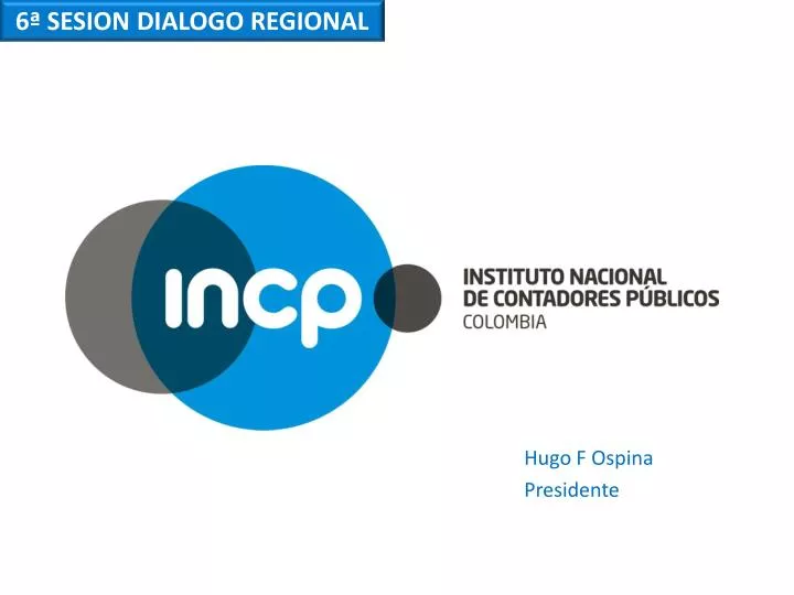 6 sesion dialogo regional