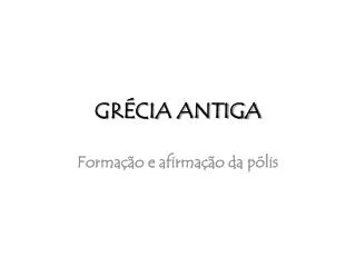 gr cia antiga