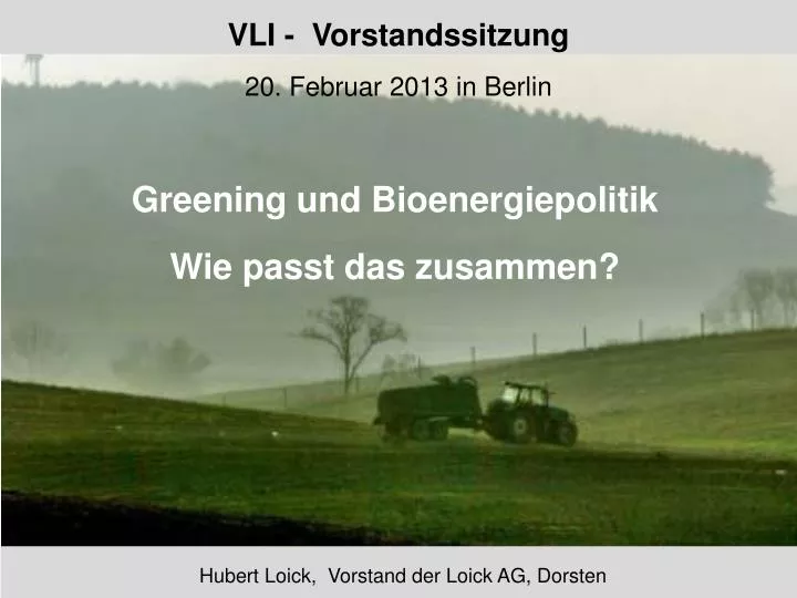 vli vorstandssitzung 20 februar 2013 in berlin