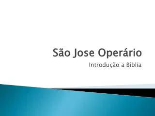 s o jose oper rio