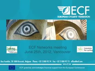 ECF Networks meeting June 25th, 2012, Vancouver