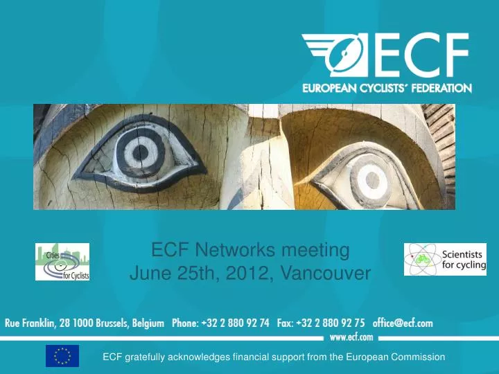 ecf networks meeting june 25th 2012 vancouver