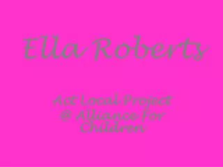 Ella Roberts
