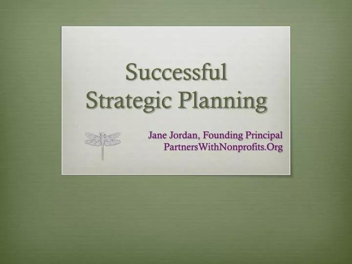 successful strategic planning