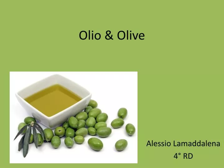 olio olive