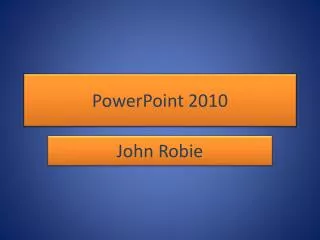 PowerPoint 2010