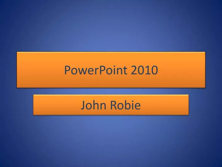 powerpoint 2010