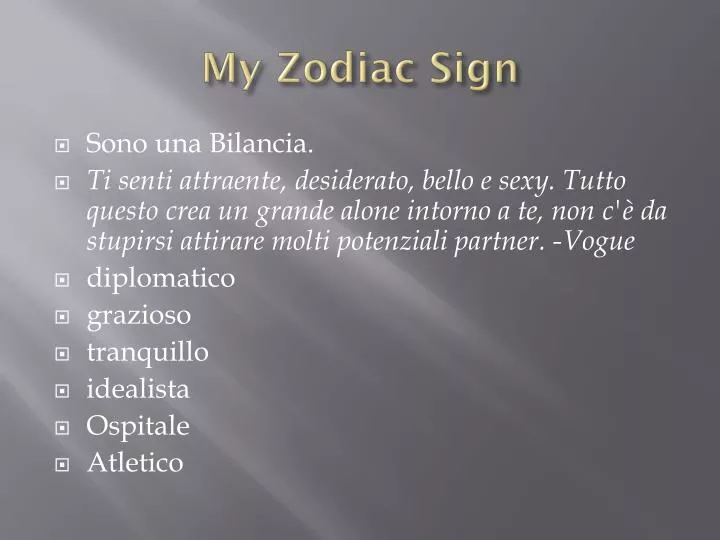 my zodiac sign