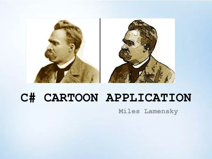 c cartoon application