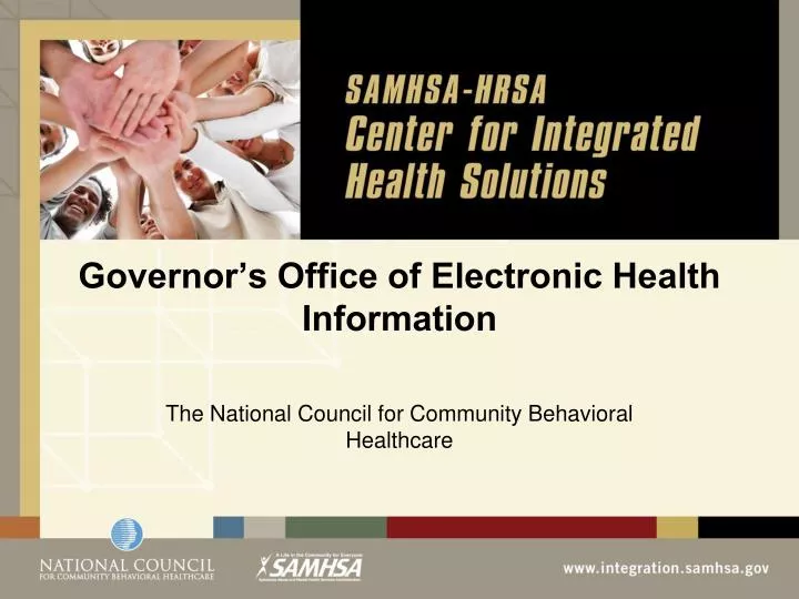 governor s office of electronic health information