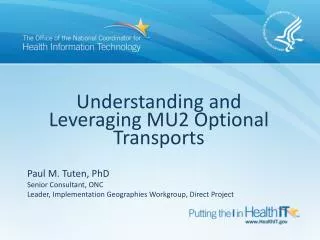 Understanding and Leveraging MU2 Optional Transports