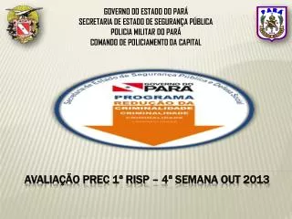 avalia o prec 1 risp 4 semana out 2013